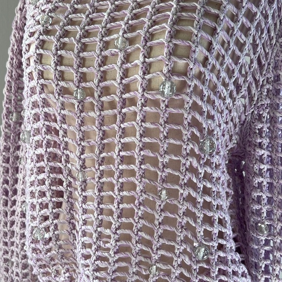 & Other Stories Purple Sweater in Small and Medium - Picture 8 of 10